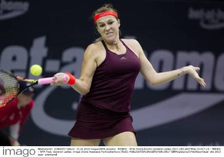 TENNIS - WTA Tennis Damen Generali Ladies 2015 LINZ,AUSTRIA,15.OCT.15 - TENNIS - WTA Tour, Generali Ladies. Image shows Anastasia Pavlyuchenkova (RUS). GEPAxpictures xMatthiasxHauer