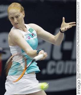 TENNIS - WTA Tennis Damen Generali Ladies 2015 LINZ,AUSTRIA,15.OCT.15 - TENNIS - WTA Tour, Generali Ladies. Image shows Alison Van Uytvanck (BEL). GEPAxpictures xMatthiasxHauer