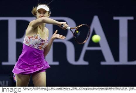 TENNIS - WTA Tennis Damen Generali Ladies 2015 LINZ,AUSTRIA,15.OCT.15 - TENNIS - WTA Tour, Generali Ladies. Image shows Mona Barthel (GER). GEPAxpictures xMatthiasxHauer