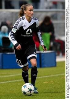 Ana-Maria Crnogorcevic (Frankfurt, 21), Freisteller, Einzelbild, Aktion, Action, Fussball, UEFA Women s Champions League, 1. FFC Frankfurt - Standard Lüttich, xozx