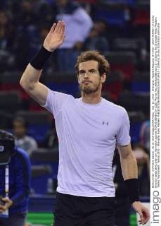 Oct. 16, 2015 - Shanghai, People s Republic of China - ANDY MURRAY of United Kingdon celebrating after win the match against TOMAS BERDYCH (CZE) Murray has defeated Berdych 2 - 0 during the Shanghai Rolex Masters Tennis Tournament. Tennis 2015 - Shanghai Rolex Masters  - ZUMAm119