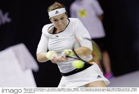 TENNIS - WTA Tennis Damen Generali Ladies 2015 LINZ,AUSTRIA,16.OCT.15 - TENNIS - WTA Tour, Generali Ladies. Image shows Anastasia Pavlyuchenkova (RUS). GEPAxpictures xMatthiasxHauer