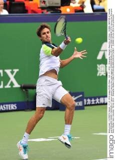 Oct. 17, 2015 - Shanghai, People s Republic of China - DANIEL NESTOR of Canada and EDOUARD ROGER VASSELIN of France (photo) during the match against SIMONE BOLELLI (ITA) and FABIO FOGNINI (ITA) during the Shanghai Rolex Master men s doubles. Tennis 2015 - Shanghai Masters  - ZUMAm119