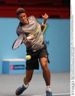 TENNIS - ATP Tennis Herren Erste Bank Open 2015 VIENNA,AUSTRIA,17.OCT.15 - TENNIS - ATP World Tour, Erste Bank Open, qualification. Image shows Lenny Hampel (AUT). GEPAxpictures xMarioxKneisl