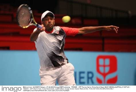 TENNIS - ATP Tennis Herren Erste Bank Open 2015 VIENNA,AUSTRIA,17.OCT.15 - TENNIS - ATP World Tour, Erste Bank Open, qualification. Image shows Rajeev Ram (USA). GEPAxpictures xMarioxKneisl