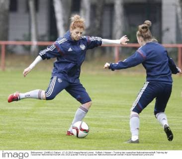 Fußball Hessen - Training der russischen Nationalmannschaft Training der russischen Nationalmannschaft