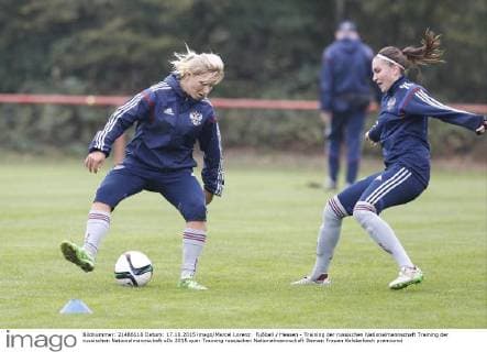 Fußball Hessen - Training der russischen Nationalmannschaft Training der russischen Nationalmannschaft