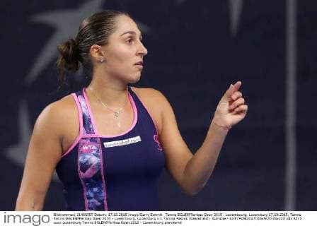 Tennis BGLBNPParibas Open 2015 - Luxembourg, Luxemburg 17.10.2015, Tennis Tennis BGLBNPParibas Open 2015 - Luxembourg, Luxemburg v.l. Tamira Paszek (Oesterreich, Autriche - AUT) 
