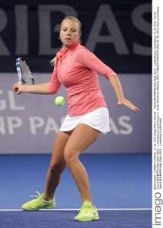 Tennis BGLBNPParibas Open 2015 - Luxembourg, Luxemburg 17.10.2015, Tennis Tennis BGLBNPParibas Open 2015 - Luxembourg, Luxemburg v.l. Anett Kontaveit (Estland, EST) 