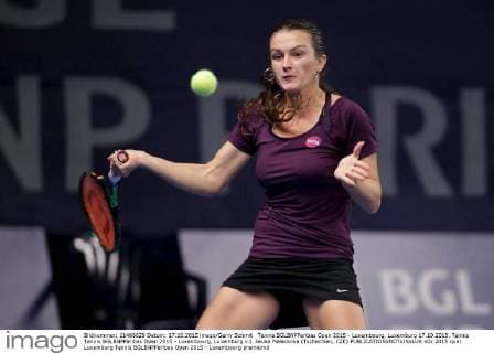 Tennis BGLBNPParibas Open 2015 - Luxembourg, Luxemburg 17.10.2015, Tennis Tennis BGLBNPParibas Open 2015 - Luxembourg, Luxemburg v.l. Jesika Maleckova (Tschechien, CZE) 