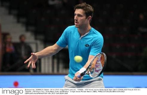 TENNIS - ATP Tennis Herren Erste Bank Open 2015 VIENNA,AUSTRIA,18.OCT.15 - TENNIS - ATP World Tour, Erste Bank Open, qualification. Image shows Michael Berrer (GER). GEPAxpictures xMarioxKneisl