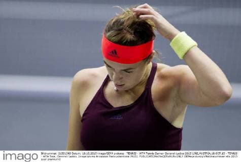 TENNIS - WTA Tennis Damen Generali Ladies 2015 LINZ,AUSTRIA,18.OCT.15 - TENNIS - WTA Tour, Generali Ladies. Image shows Anastasia Pavlyuchenkova (RUS). GEPAxpictures xMatthiasxHauer