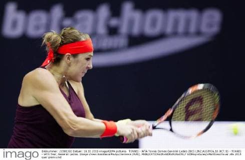 TENNIS - WTA Tennis Damen Generali Ladies 2015 LINZ,AUSTRIA,18.OCT.15 - TENNIS - WTA Tour, Generali Ladies. Image shows Anastasia Pavlyuchenkova (RUS). GEPAxpictures xMatthiasxHauer