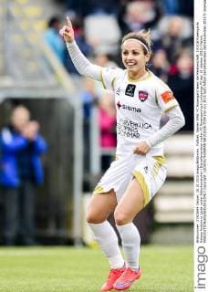 Fußball, Damen SWE, FC Rosengard feiert die Meisterschaft 151018 Rosengards Natasa Andonova jublar under fotbollsmatchen i Damallsvenskan mellan FC Rosengard och Linköpings FC den 18 oktober 2015 i Malmö.  Copyright: LUDVIGxTHUNMAN BB151018LT039