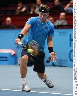 TENNIS - ATP Tennis Herren Erste Bank Open 2015 VIENNA,AUSTRIA,19.OCT.15 - TENNIS - ATP World Tour, Erste Bank Open. Image shows Lucas Miedler (AUT). GEPAxpictures xMarioxKneisl