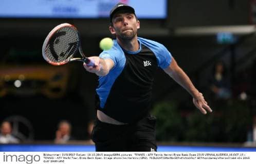 TENNIS - ATP Tennis Herren Erste Bank Open 2015 VIENNA,AUSTRIA,19.OCT.15 - TENNIS - ATP World Tour, Erste Bank Open. Image shows Ivo Karlovic (CRO). GEPAxpictures xMarioxKneisl