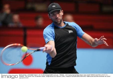 TENNIS - ATP Tennis Herren Erste Bank Open 2015 VIENNA,AUSTRIA,19.OCT.15 - TENNIS - ATP World Tour, Erste Bank Open. Image shows Ivo Karlovic (CRO). GEPAxpictures xMarioxKneisl