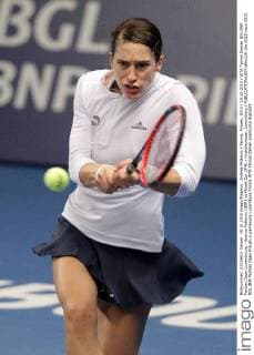 Andrea Petkovic Tennis, Frauen, 2015 19.10.2015 WTA Tennis Damen BGL BNP Paribas Open Luxembourg - Andrea Petkovic (GER) vs Misaki Doi (JPN) Kockelscheuer, Luxemburg 