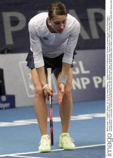 Andrea Petkovic ist enttaeuscht, frustriert, Entaeuschung, Frust, Emotionen Tennis, Frauen, 2015 19.10.2015 WTA Tennis Damen BGL BNP Paribas Open Luxembourg - Andrea Petkovic (GER) vs Misaki Doi (JPN) Kockelscheuer, Luxemburg 