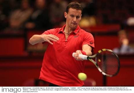 TENNIS - ATP Tennis Herren Erste Bank Open 2015 VIENNA,AUSTRIA,20.OCT.15 - TENNIS - ATP World Tour, Erste Bank Open. Image shows Kenny de Schepper (FRA). GEPAxpictures xMarioxKneisl