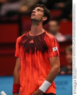 TENNIS - ATP Tennis Herren Erste Bank Open 2015 VIENNA,AUSTRIA,20.OCT.15 - TENNIS - ATP World Tour, Erste Bank Open. Image shows Thomaz Bellucci (BRA). GEPAxpictures xMarioxKneisl