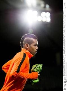 Shakhtar Donetsk s Alex Teixeira Champions League Training in Malmö.  Copyright: PETTERxARVIDSON BB151020PA117