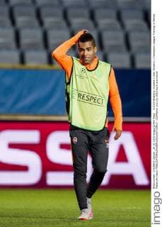 151020 Shakhtar Donetsk s Alex Teixeira Champions League Training in Malmö. PetterxArvidson  - ZUMApion