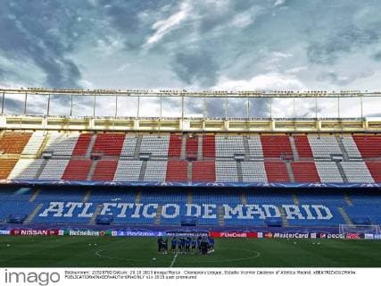 Champions League, Estadio Vicente Calderon of Atletico Madrid. xBEATRIZxGUZMANx 