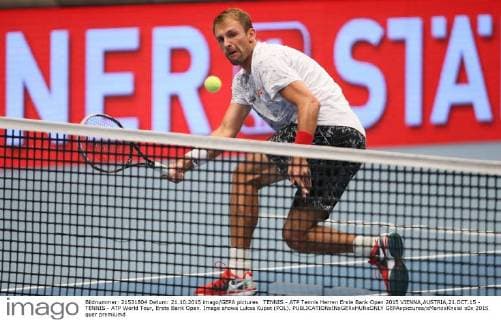 TENNIS - ATP Tennis Herren Erste Bank Open 2015 VIENNA,AUSTRIA,21.OCT.15 - TENNIS - ATP World Tour, Erste Bank Open. Image shows Lukas Kupot (POL). GEPAxpictures xMarioxKneisl
