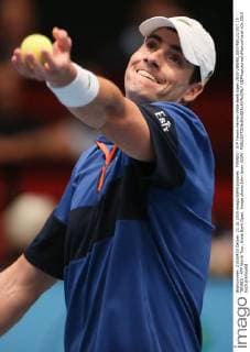 TENNIS - ATP Tennis Herren Erste Bank Open 2015 VIENNA,AUSTRIA,21.OCT.15 - TENNIS - ATP World Tour, Erste Bank Open. Image shows John Isner (USA). GEPAxpictures xMarioxKneisl