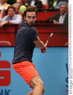 TENNIS - ATP Tennis Herren Erste Bank Open 2015 VIENNA,AUSTRIA,21.OCT.15 - TENNIS - ATP World Tour, Erste Bank Open. Image shows Ernests Gulbis (LAT). GEPAxpictures xMarioxKneisl