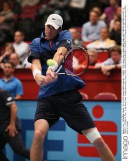TENNIS - ATP Tennis Herren Erste Bank Open 2015 VIENNA,AUSTRIA,21.OCT.15 - TENNIS - ATP World Tour, Erste Bank Open. Image shows John Isner (USA). GEPAxpictures xMarioxKneisl