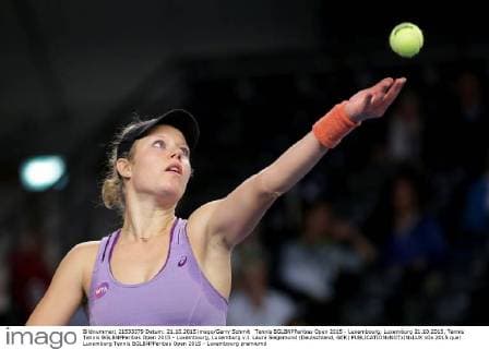 Tennis BGLBNPParibas Open 2015 - Luxembourg, Luxemburg 21.10.2015, Tennis Tennis BGLBNPParibas Open 2015 - Luxembourg, Luxemburg v.l. Laura Siegemund (Deutschland, GER) 