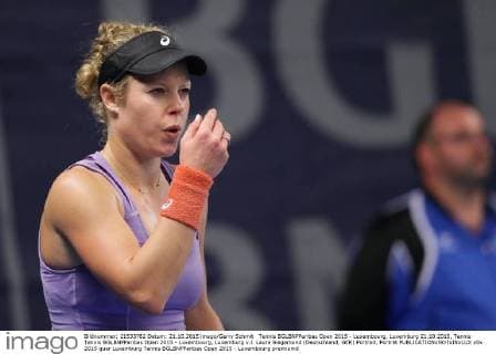 Tennis BGLBNPParibas Open 2015 - Luxembourg, Luxemburg 21.10.2015, Tennis Tennis BGLBNPParibas Open 2015 - Luxembourg, Luxemburg v.l. Laura Siegemund (Deutschland, GER) Portrait, Porträt 