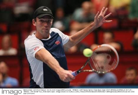 TENNIS - ATP Tennis Herren Erste Bank Open 2015 VIENNA,AUSTRIA,21.OCT.15 - TENNIS - ATP World Tour, Erste Bank Open. Image shows Ivo Karlovic (CRO). GEPAxpictures xMarioxKneisl
