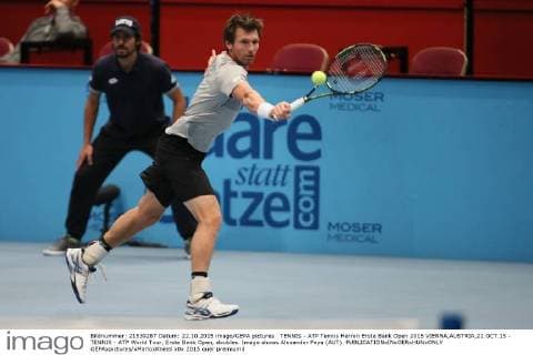 TENNIS - ATP Tennis Herren Erste Bank Open 2015 VIENNA,AUSTRIA,22.OCT.15 - TENNIS - ATP World Tour, Erste Bank Open, doubles. Image shows Alexander Peya (AUT). GEPAxpictures xMarioxKneisl