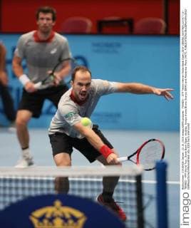TENNIS - ATP Tennis Herren Erste Bank Open 2015 VIENNA,AUSTRIA,22.OCT.15 - TENNIS - ATP World Tour, Erste Bank Open, doubles. Image shows Bruno Soares (BRA) and Alexander Peya (AUT). GEPAxpictures xMarioxKneisl