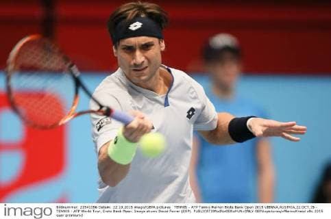 TENNIS - ATP Tennis Herren Erste Bank Open 2015 VIENNA,AUSTRIA,22.OCT.15 - TENNIS - ATP World Tour, Erste Bank Open. Image shows David Ferrer (ESP). GEPAxpictures xMarioxKneisl