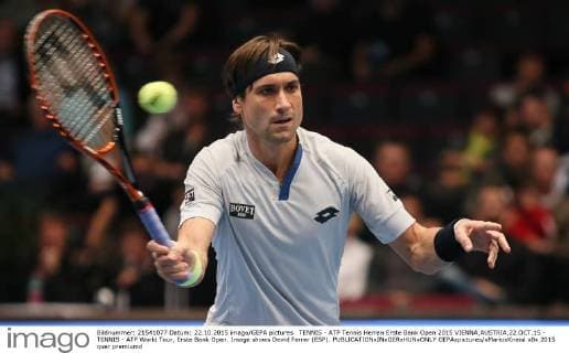 TENNIS - ATP Tennis Herren Erste Bank Open 2015 VIENNA,AUSTRIA,22.OCT.15 - TENNIS - ATP World Tour, Erste Bank Open. Image shows David Ferrer (ESP). GEPAxpictures xMarioxKneisl