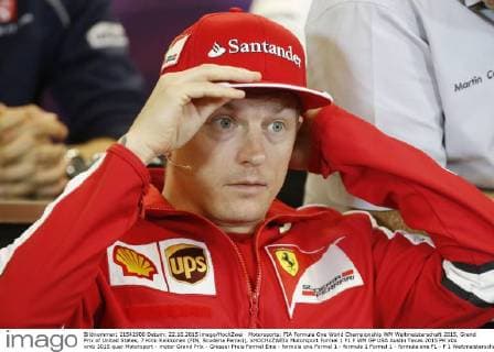 Motorsports: FIA Formula One World Championship WM Weltmeisterschaft 2015, Grand Prix of United States, 7 Kimi Raikkonen (FIN, Scuderia Ferrari), xHOCHxZWEIx