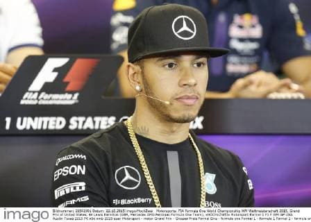 Motorsports: FIA Formula One World Championship WM Weltmeisterschaft 2015, Grand Prix of United States, 44 Lewis Hamilton (GBR, Mercedes AMG Petronas Formula One Team), xHOCHxZWEIx