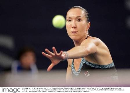 Jelena Jankovic Tennis, Frauen, 2015 22.10.2015 WTA Tennis Damen BGL BNP Paribas Open Luxembourg - Jelena Jankovic (SRB) vs Anna Tatishvili (USA) Kockelscheuer, Luxemburg 