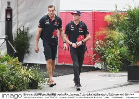 Motorsports: FIA Formula One World Championship WM Weltmeisterschaft 2015, Grand Prix of United States, 33 Max Verstappen (NLD, Scuderia Toro Rosso), xHOCHxZWEIx