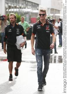 Motorsports: FIA Formula One World Championship WM Weltmeisterschaft 2015, Grand Prix of United States, 27 Nico Hulkenberg (GER, Sahara Force India F1 Team), xHOCHxZWEIx