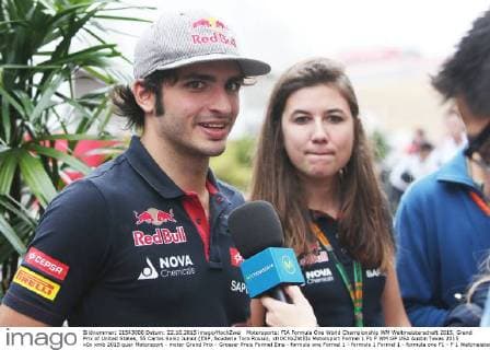 Motorsports: FIA Formula One World Championship WM Weltmeisterschaft 2015, Grand Prix of United States, 55 Carlos Sainz Junior (ESP, Scuderia Toro Rosso), xHOCHxZWEIx