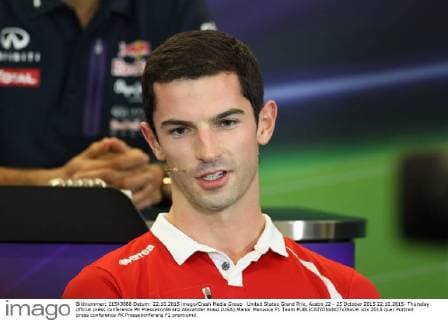United States Grand Prix, Austin 22 - 25 October 2015 22.10.2015- Thursday official press conference PK Pressekonferenz Alexander Rossi (USA) Manor Marussia F1 Team 
