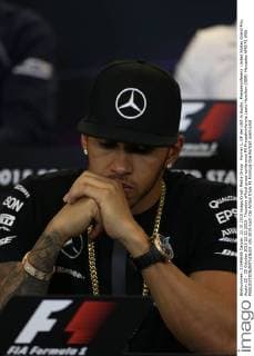 Formel 1, GP der USA in Austin, Pressekonferenz United States Grand Prix, Austin 22 - 25 October 2015 22.10.2015- Thursday official press conference PK Pressekonferenz Lewis Hamilton (GBR) Mercedes AMG F1 W06 