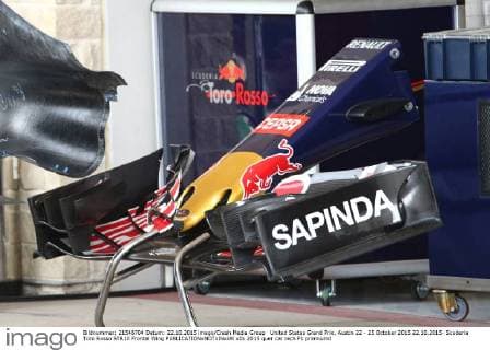 United States Grand Prix, Austin 22 - 25 October 2015 22.10.2015- Scuderia Toro Rosso STR10 Frontal Wing 