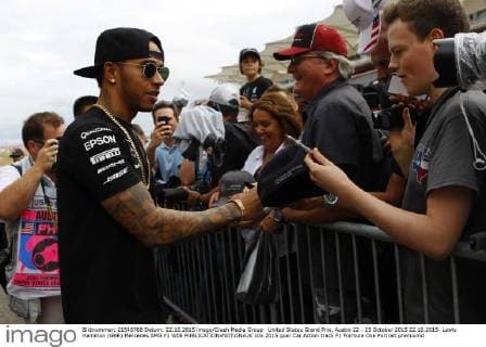 United States Grand Prix, Austin 22 - 25 October 2015 22.10.2015- Lewis Hamilton (GBR) Mercedes AMG F1 W06 