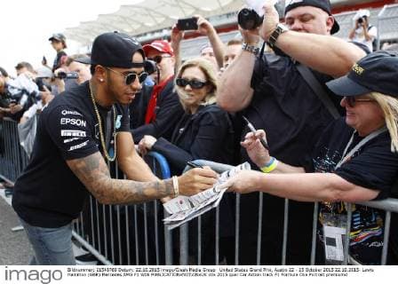 United States Grand Prix, Austin 22 - 25 October 2015 22.10.2015- Lewis Hamilton (GBR) Mercedes AMG F1 W06 